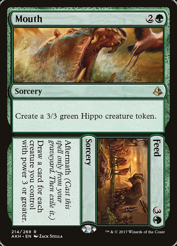 Mouth // Feed 214/269 (Amonkhet) 