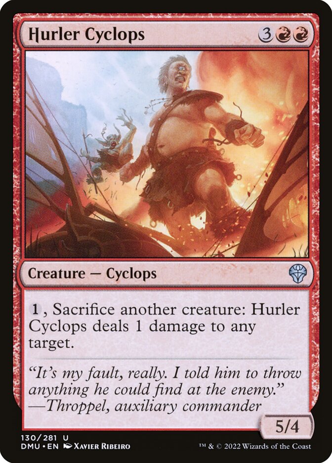 Hurler Cyclops 130/281 (Dominaria United) 