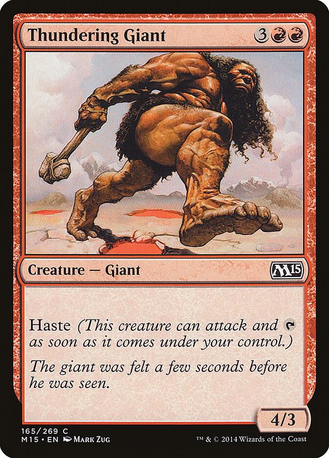 Thundering Giant 165/269 (Magic 2015 (M15)) 