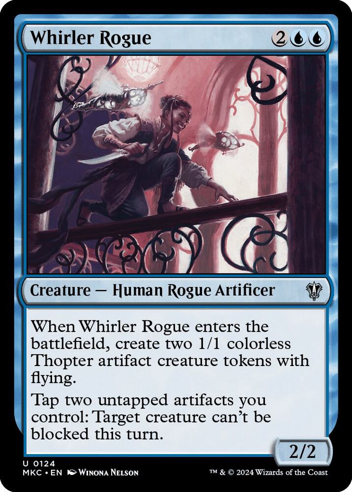 Whirler Rogue 124/311 (Commander: Murders at Karlov Manor) 