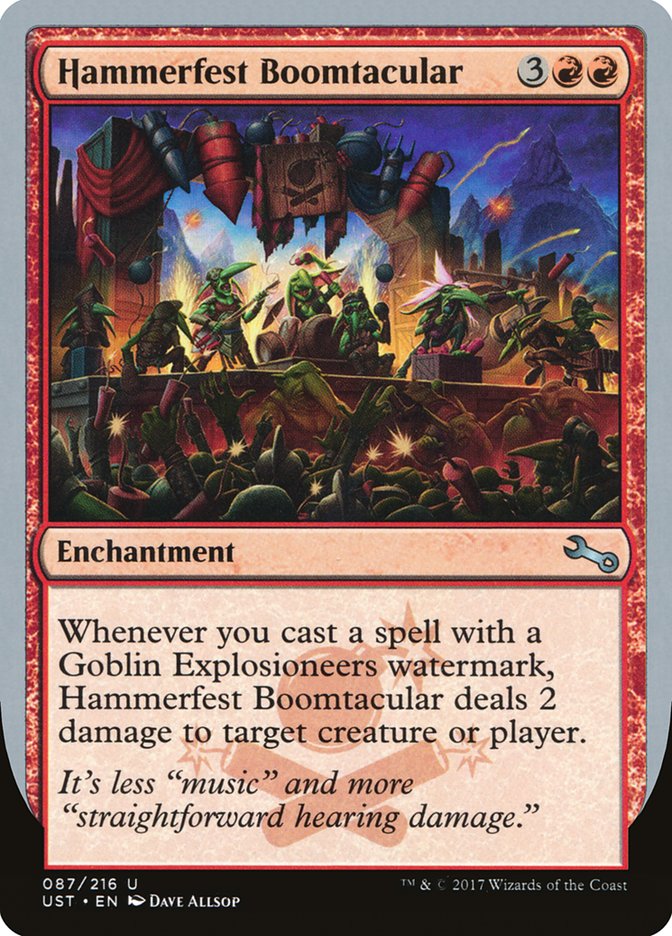 Hammerfest Boomtacular 87/216 (Unstable) 
