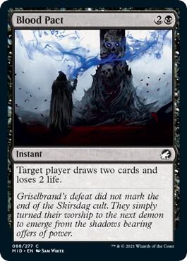 Blood Pact 88/277 (Innistrad: Midnight Hunt) 