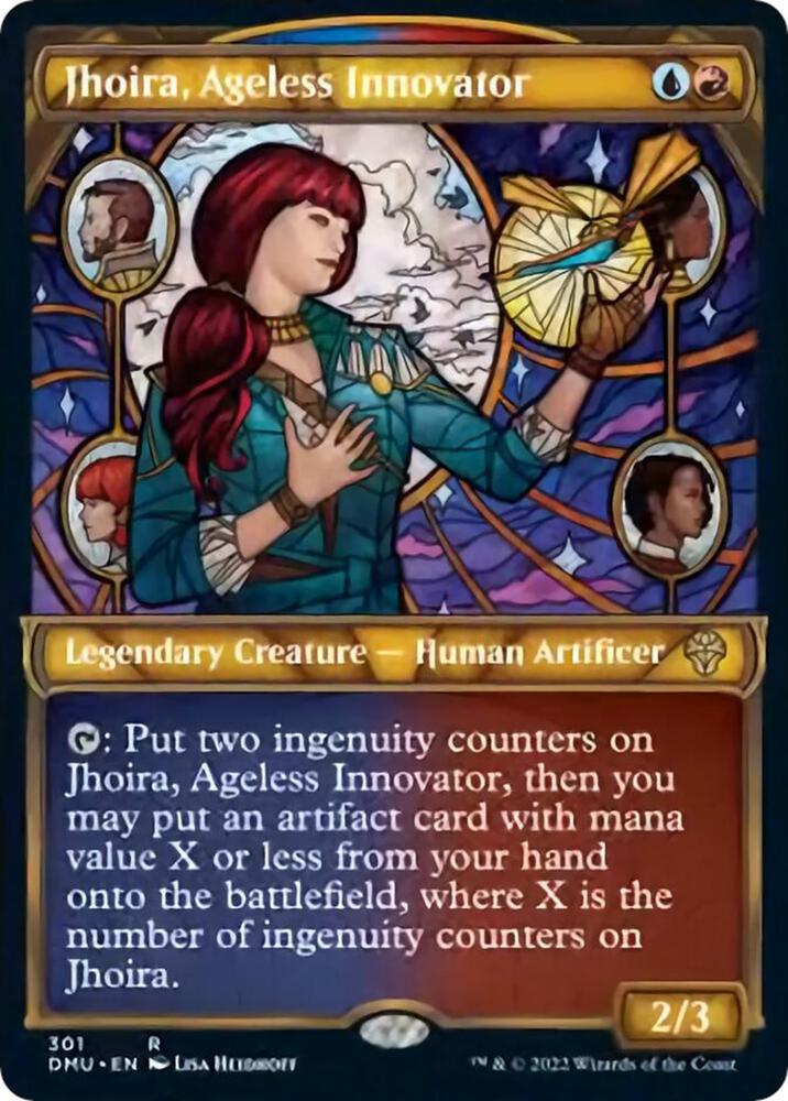Jhoira Ageless Innovator Showcase 301/281 (Dominaria United) 