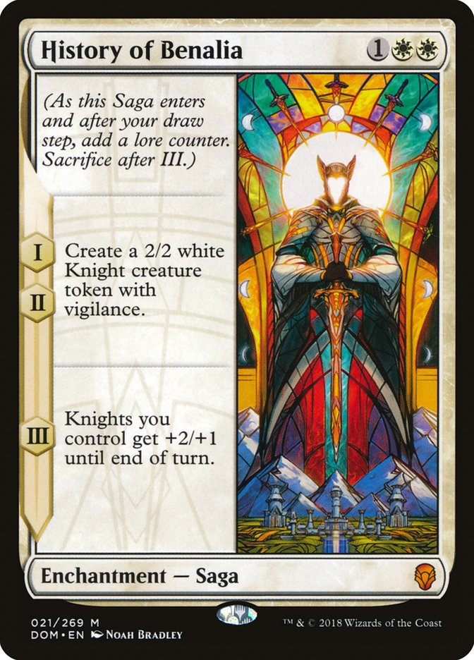 History of Benalia 21/269 (Dominaria) 