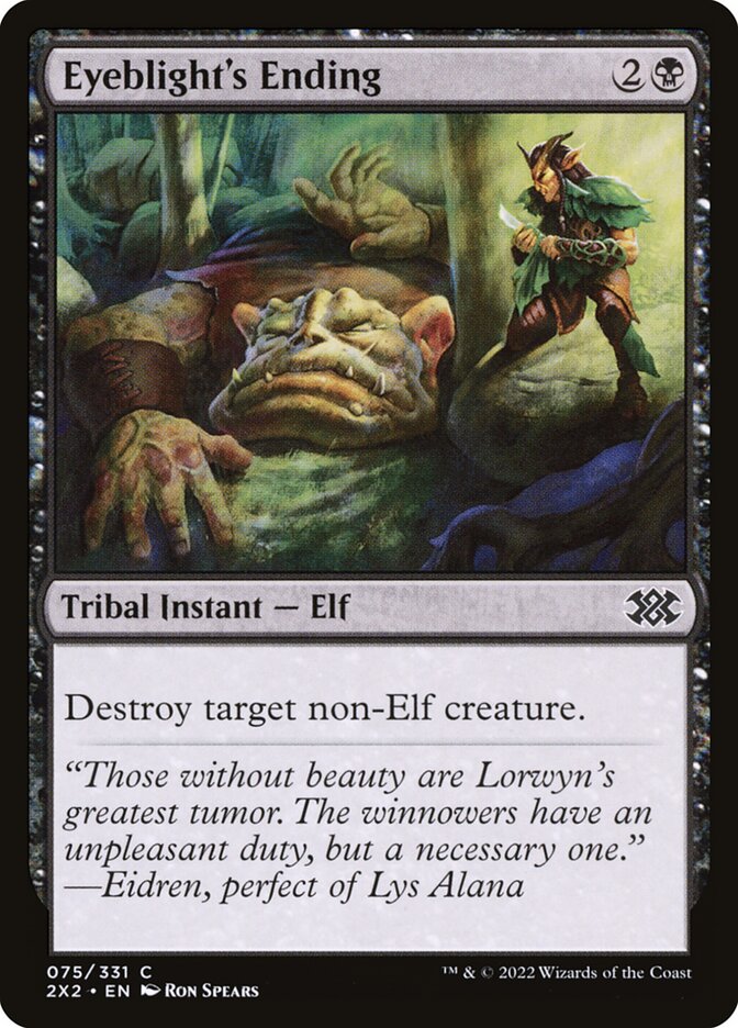 Eyeblight's Ending 75/331 (Double Masters 2022) 
