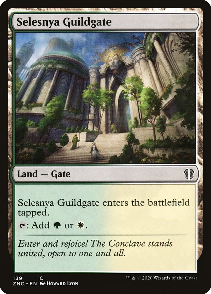 Selesnya Guildgate 139/142 (Commander: Zendikar Rising) 