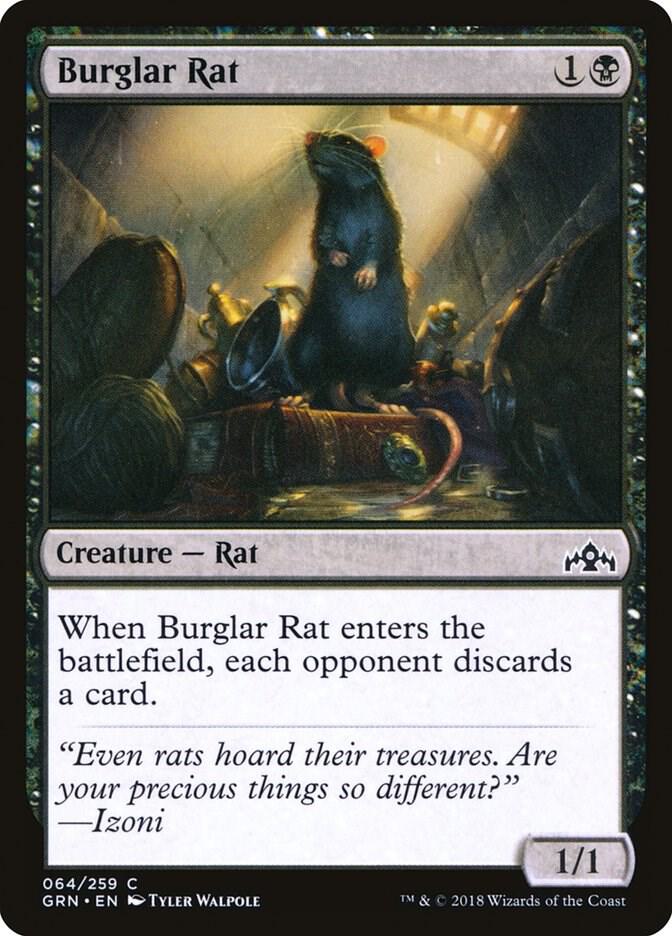 Burglar Rat 64/259 (Guilds of Ravnica) 