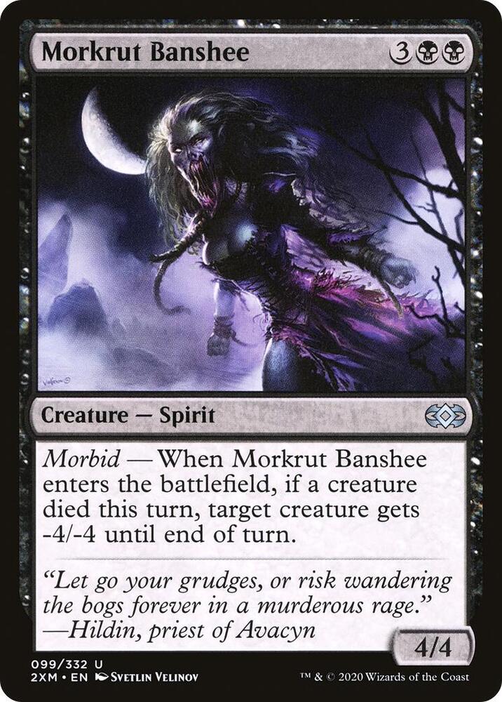 Morkrut Banshee 99/332 (Double Masters)  - Foil