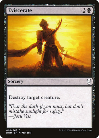 Eviscerate 91/269 (Dominaria) 