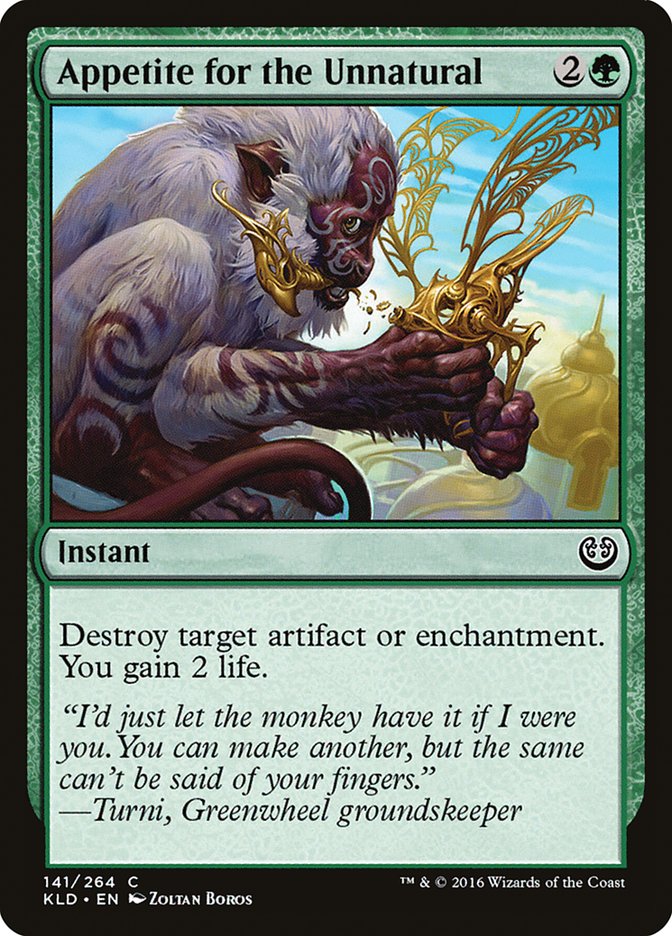 Appetite for the Unnatural 141 (Kaladesh) 