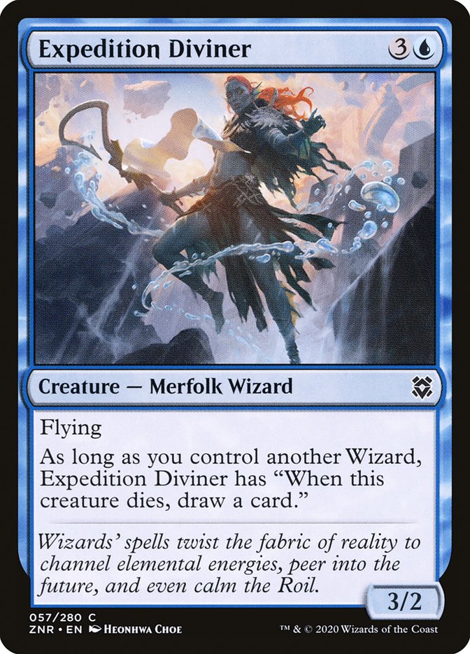 Expedition Diviner 57/280 (Zendikar Rising)  - Foil