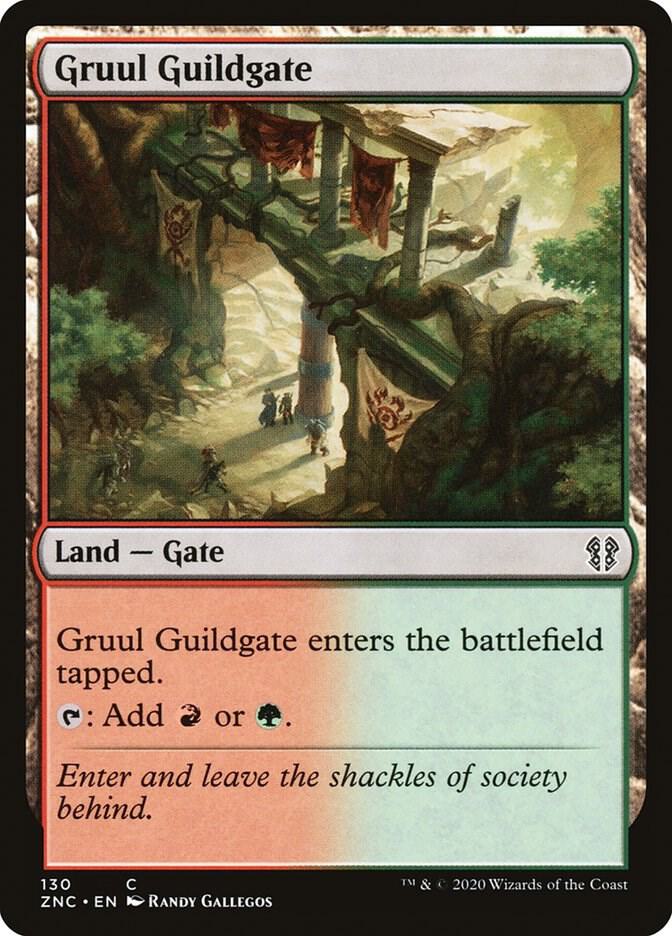 Gruul Guildgate 130/142 (Commander: Zendikar Rising) 