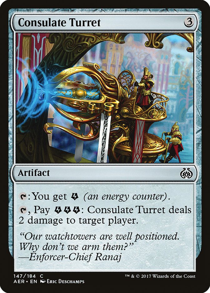 Consulate Turret 147/184 (Aether Revolt) 