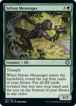 Sylvan Messenger 107/135 (Magic Game Night: Free-For-All) 