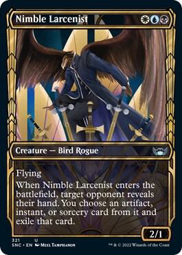 Nimble Larcenist Showcase 321/281 (Streets of New Capenna)  - Foil