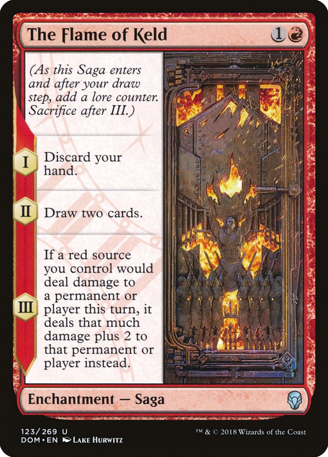 The Flame of Keld 123/269 (Dominaria) 