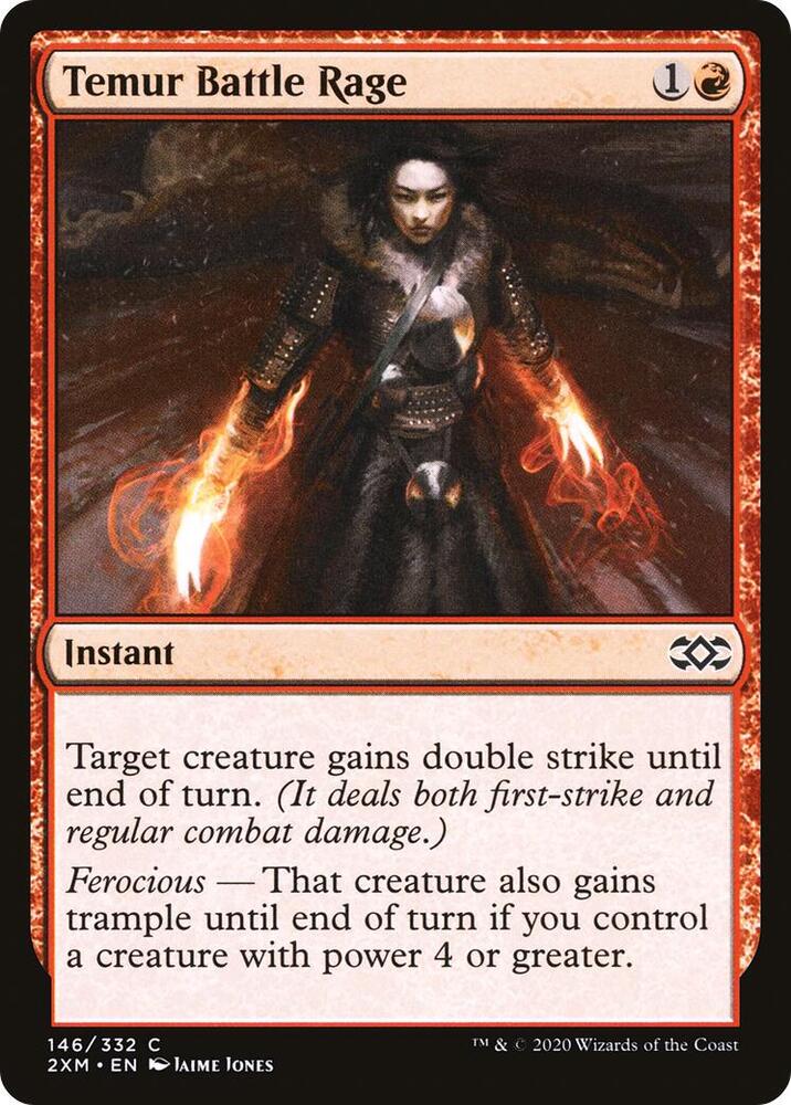 Temur Battle Rage 146/332 (Double Masters)  - Foil
