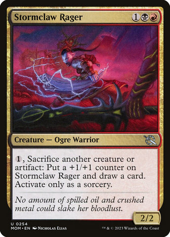 Stormclaw Rager 254/291 (March of the Machine) 