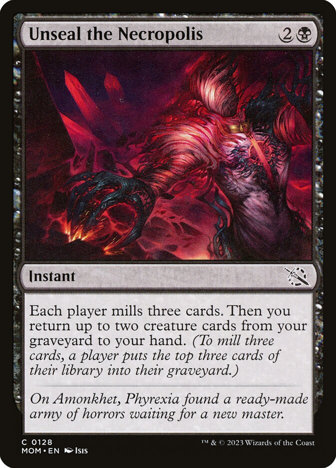 Unseal the Necropolis 128/291 (March of the Machine) 