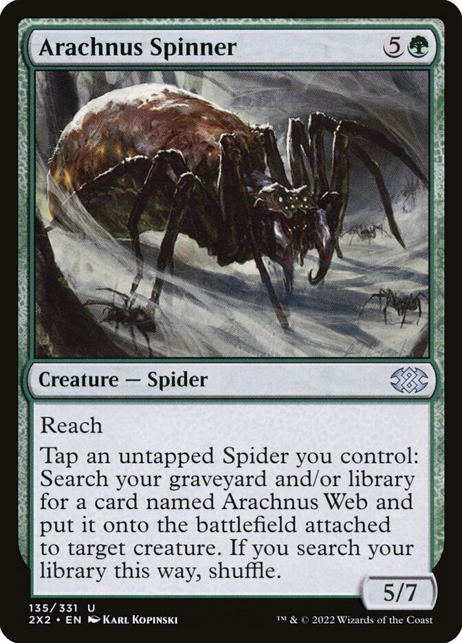 Arachnus Spinner 135/331 (Double Masters 2022) 