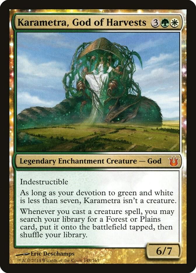 Karametra, God of Harvests 148/165 (Born of the Gods) 