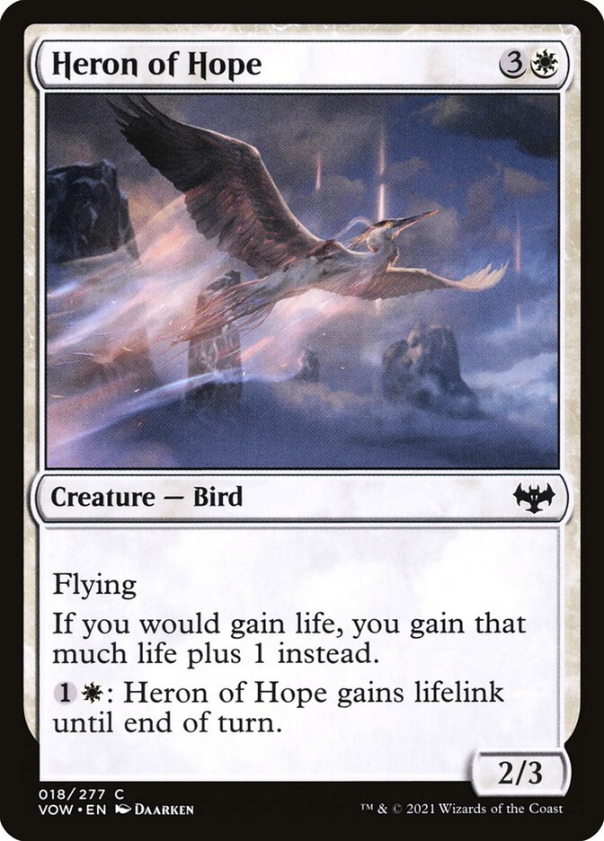 Heron of Hope 18/277 (Innistrad: Crimson Vow) 