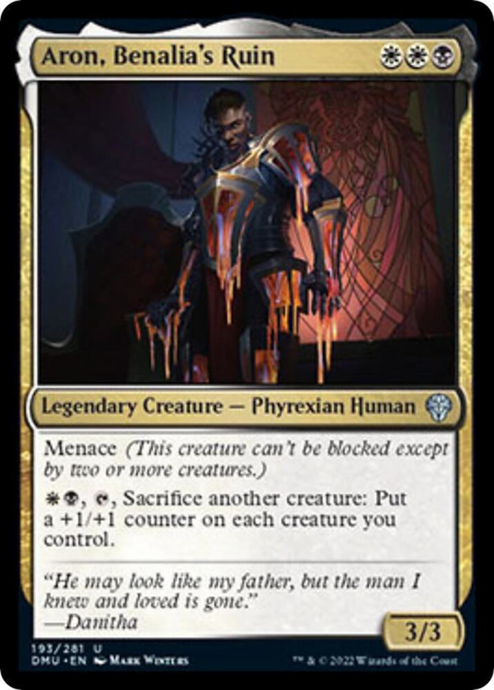 Aron Benalias Ruin 193/281 (Dominaria United)  - Foil