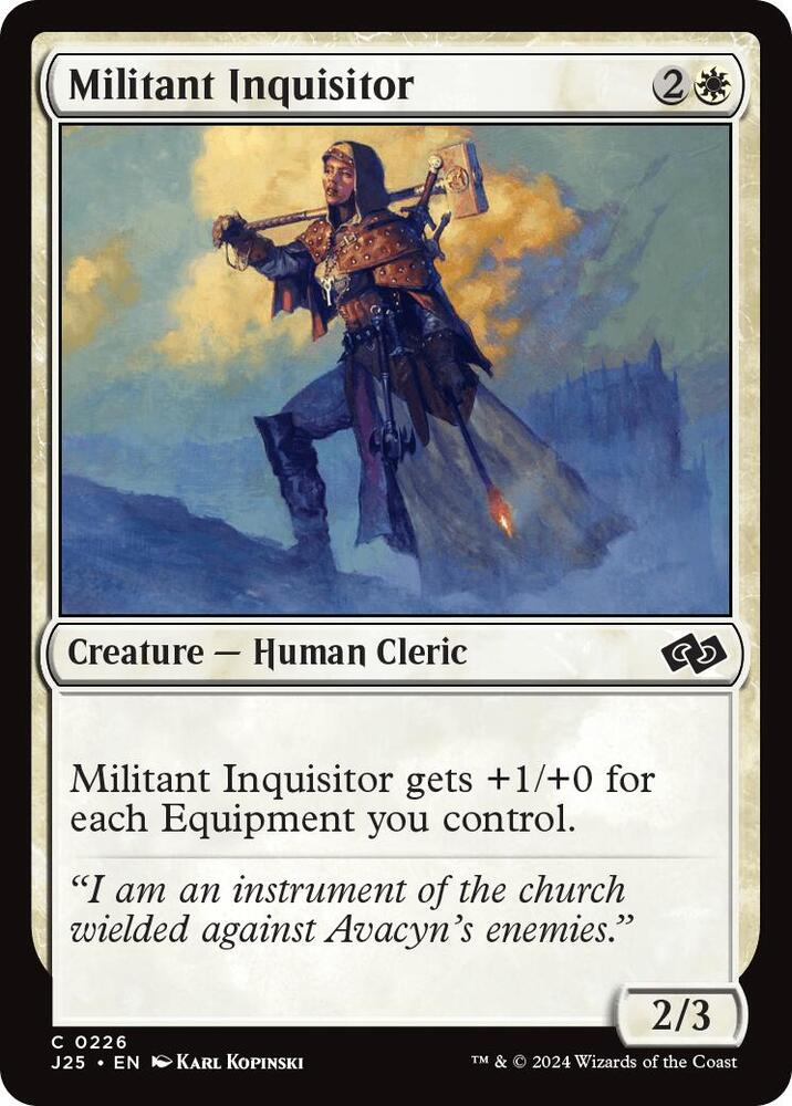 Militant Inquisitor 226/779 (Foundations Jumpstart) 
