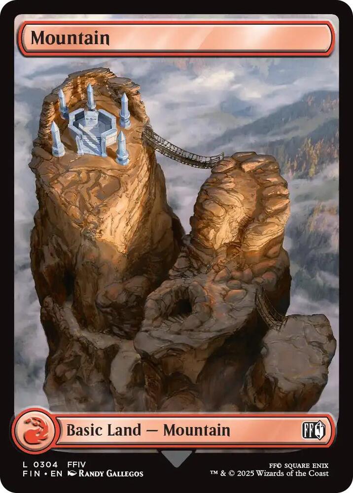 Mountain  304/309 (FINAL FANTASY)  - Full Art