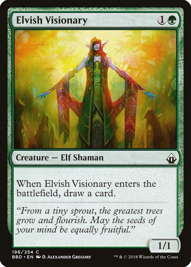 Elvish Visionary 196/254 (Battlebond) 