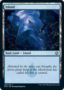 Island 269 269 (Adventures in the Forgotten Realms)  - Foil