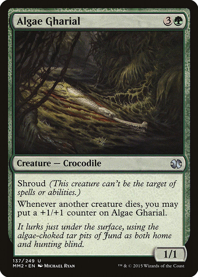 Algae Gharial 137/249 (Modern Masters 2015)  - Foil