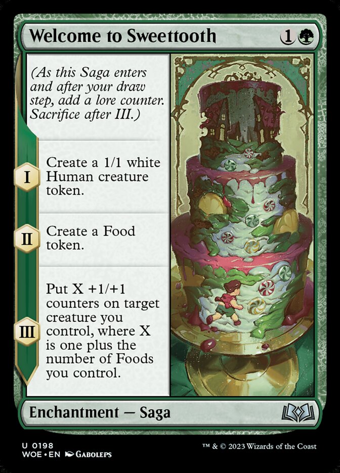 Welcome to Sweettooth 198/276 (Wilds of Eldraine)  - Foil