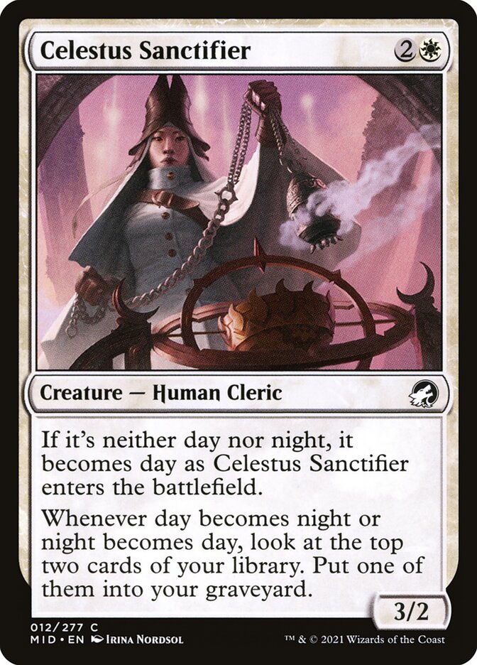Celestus Sanctifier 12 (Innistrad: Midnight Hunt)  - Foil