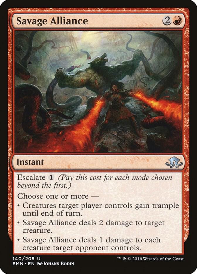 Savage Alliance 140/205 (Eldritch Moon) 