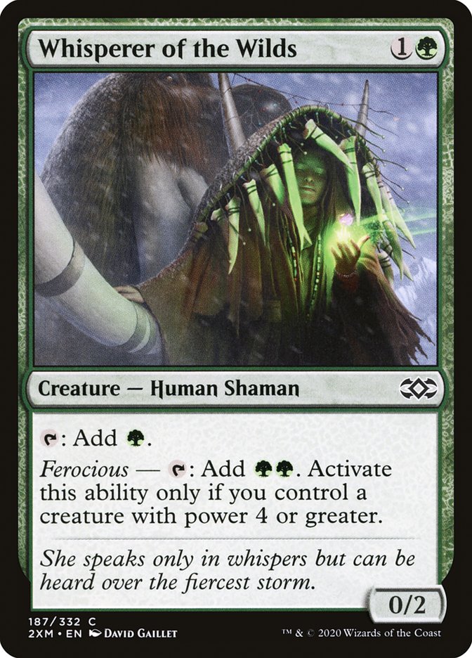Whisperer of the Wilds 187/332 (Double Masters) 
