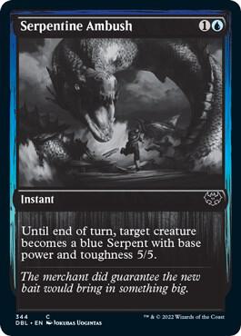 Serpentine Ambush 344/534 (Innistrad: Double Feature) 