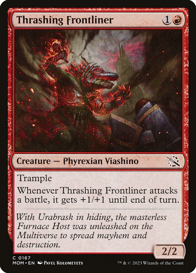 Thrashing Frontliner 167/291 (March of the Machine) 