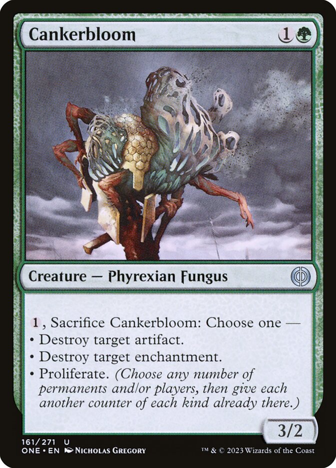 Cankerbloom 161 (Phyrexia: All Will Be One)  - Foil