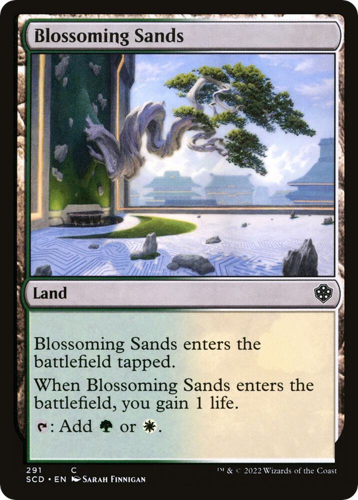 Blossoming Sands 291/352 (Starter Commander Decks) 