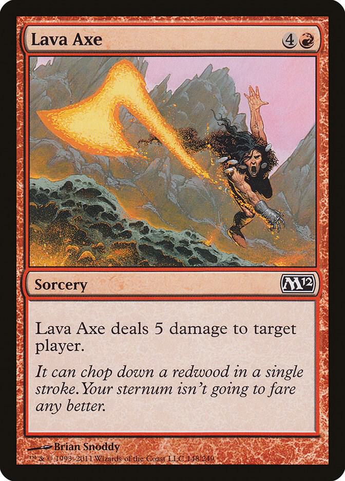 Lava Axe 148/249 (Magic 2012 (M12)) 