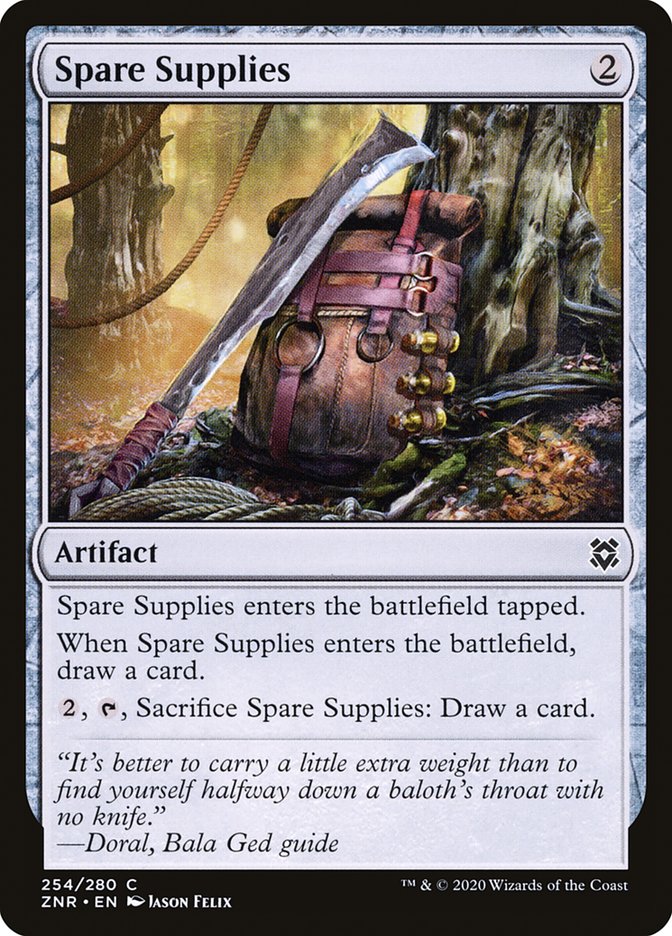 Spare Supplies 254/280 (Zendikar Rising) 