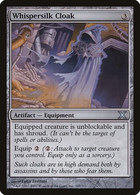 Whispersilk Cloak 345/383 (10th Edition) 
