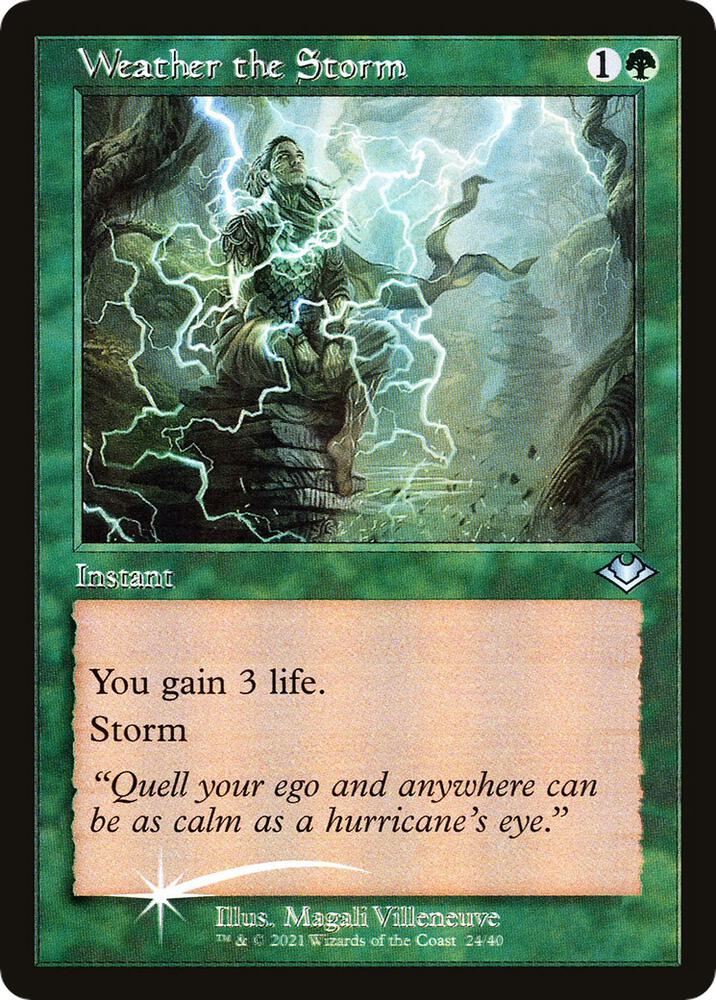 Weather the Storm 24/40 (Modern Horizons)  - Retro Foil