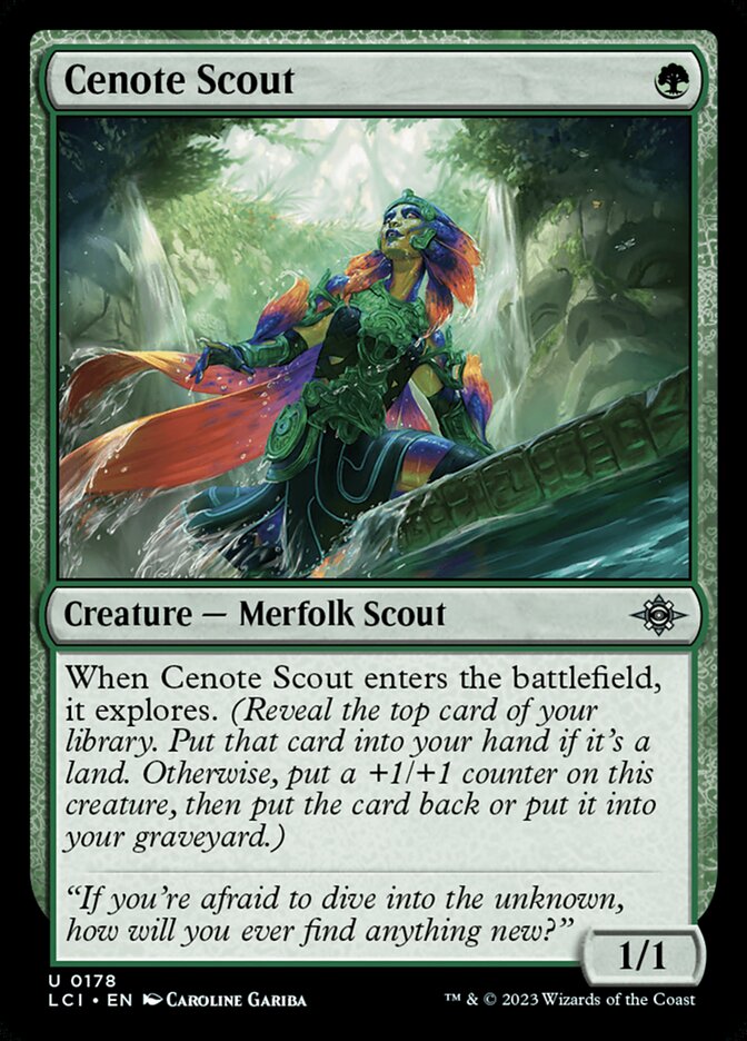 Cenote Scout 178/291 (The Lost Caverns of Ixalan) 