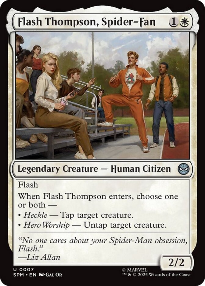 Flash Thompson, Spider-Fan 7 (Marvel's Spider-Man)  - Foil