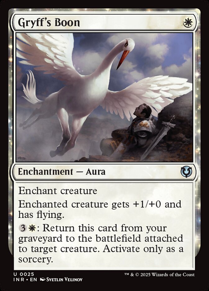 Gryff's Boon 25/287 (Innistrad Remastered)  - Foil