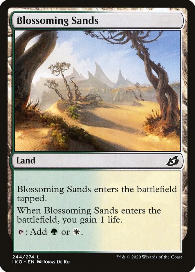 Blossoming Sands 244/274 (Ikoria: Lair of Behemoths)  - Foil