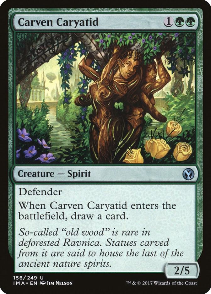 Carven Caryatid 156/249 (Iconic Masters)  - Foil