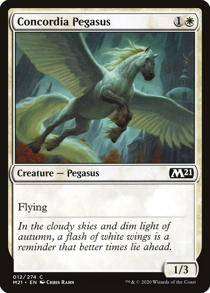 Concordia Pegasus 12 (Core Set 2021)  - Foil